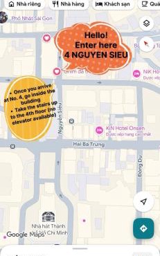 Apartment in the center of District 1 on Thai Van Lung Street, số 4 Nguyễn Siêu, phường Sài Gòn tầng4 đi bộ không thang máy