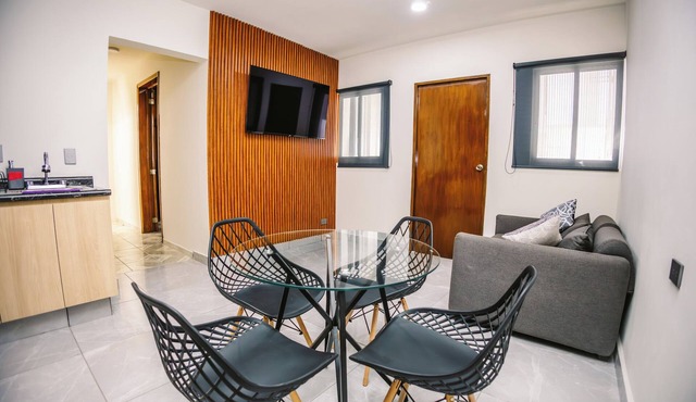 Apartment one block from the 3rd ring road, only 20 minutes from the San Marcos fair. in Aguascalientes