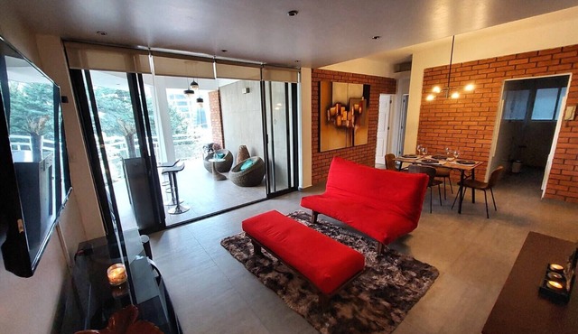 Apartment with terrace, Polanco near Chapultepec forest in Ciudad de México