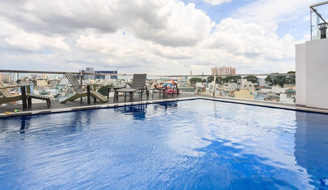 Auhome - Tea Garden Apartment with Sky Pool
