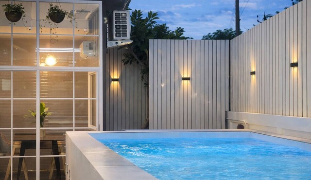 Baan Hug Ubon – Cozy Private Pool House with Free Private Parking, Pets Welcome in วารินชำราบ