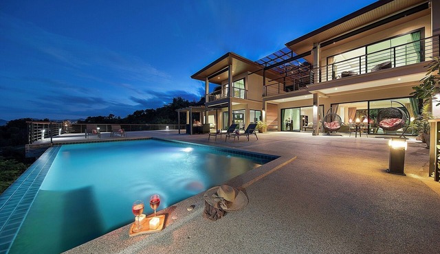 Ban Nai Fan: 3 Bed Pool Villa w/Magnificent Sea View in Ko Samui