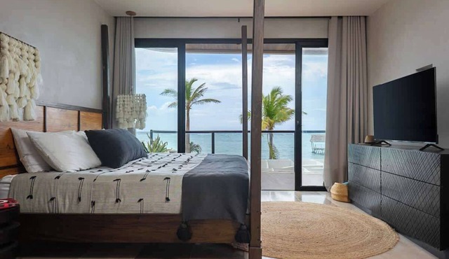 Beachfront Apartment at Tankah 52 | Pool, 24/7 Security & Tranquil Stay in Dreams Tulum