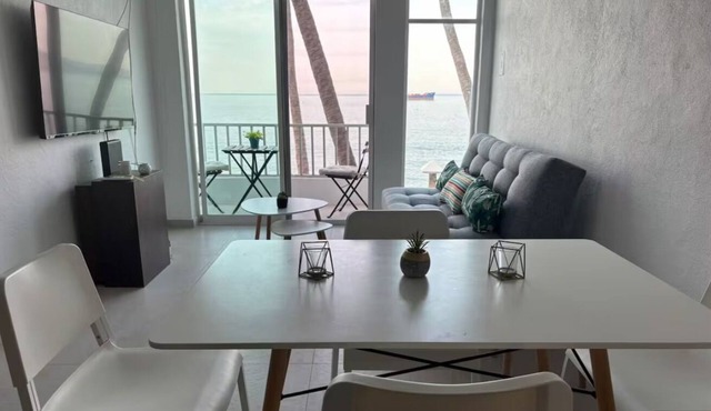 Beachfront apartment in Manzanillo