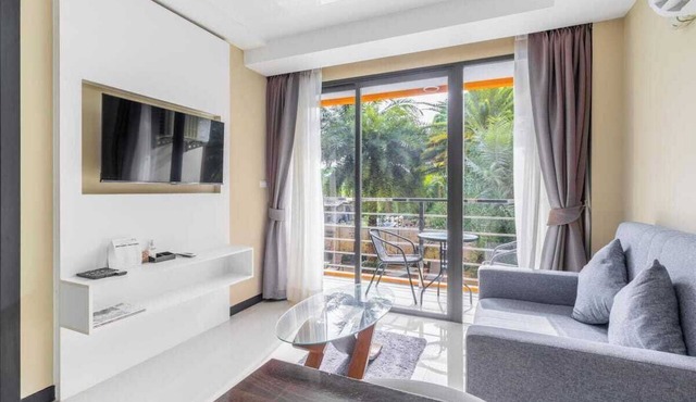 Beachside 1BR Condo Pool Gym Phuket- MBC C172 in Tambon Mai Khao