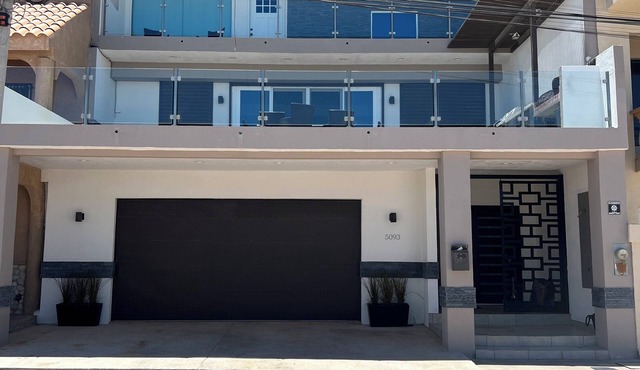 Beautiful modern oceanview home! Just steps away from the beach! in San Felipe