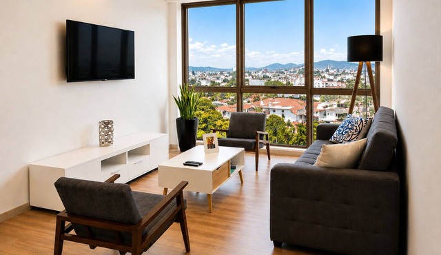 Beautifully furnished in a chic minimalist style 1 BR high speed WIFI in Ciudad de México