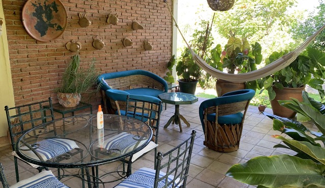 Beautifully Landscaped House in Quiet Village Outside Oaxaca in San Pablo Etla