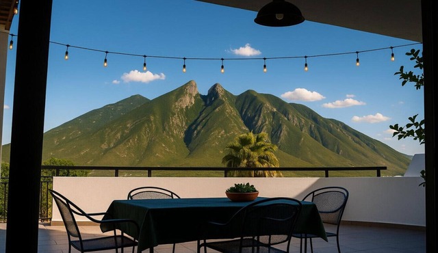Best place in MTY/San Pedro~Rooftop~Pool~Mtn Views in Monterrey