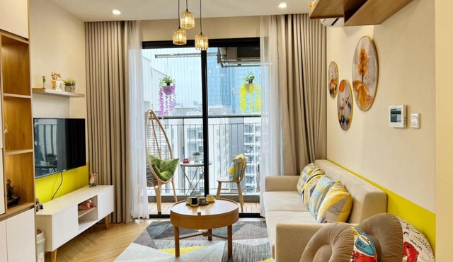 Căn 1PN + 1 Tầng Cao View thoáng tại Vinhomes Ocean Park