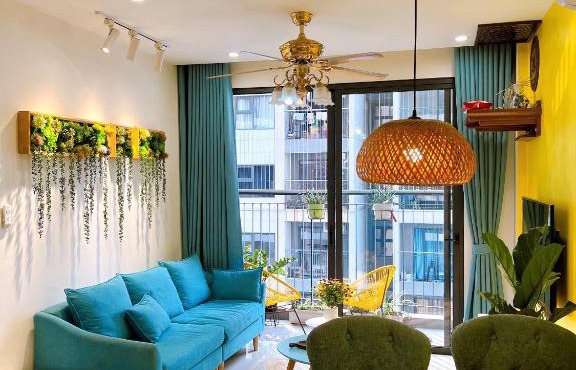 Căn 2PN + 1 nội thất mới đẹp tại Vinhomes Ocean Park