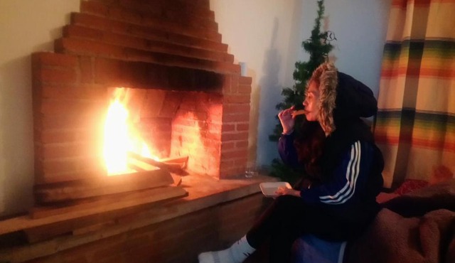 Cabaña con Bañera y Chimeneas en San José del Pacífico in El Pacífico