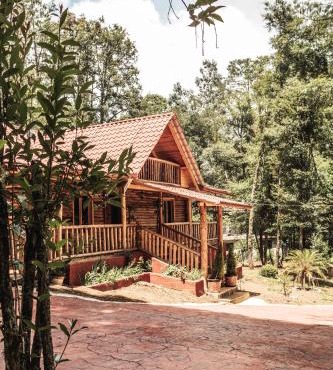 Cabañas Los Encinos in Acaxochitlán