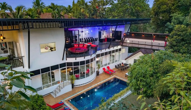 Chalong - 10 BR Private Pool Villa - Villa Nap Dau - Phuket
