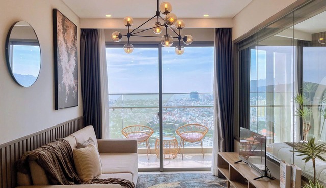 Chic 2-bedroom condo with infinity pool free Vũng Tàu- Xuân Homestay