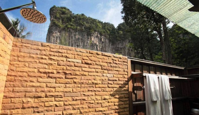 Covered Outdoor Bathroom Railay Beach