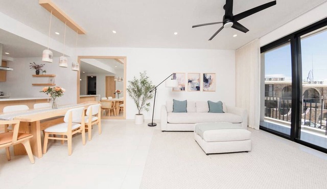 Coyote Tower 201 | Luxury Condo Walk to Marina in Cabo San Lucas