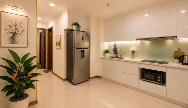 Delightful 2-bedroom condo with AC in Thành phố Hồ Chí Minh in Thành phố Hồ Chí Minh