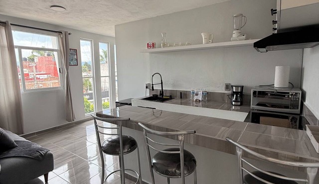 Depto. Céntrico con vista panoramica y cocina equipada in Maravatío de Ocampo