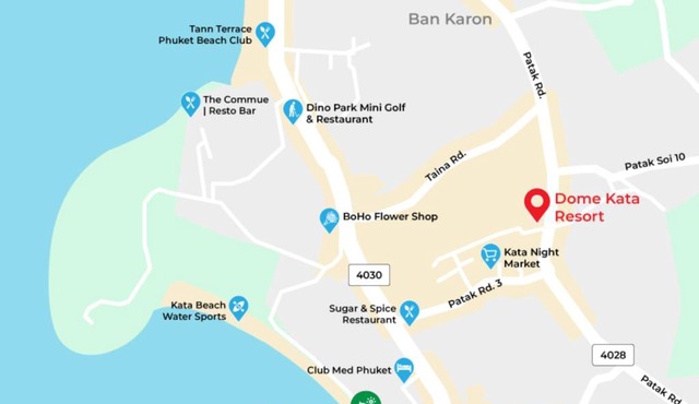 Dome Kata Resort in Kata Beach