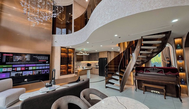Duplex Penthouse - River Bridge View in City Center, Thu Thiem, Ho Chi Minh City