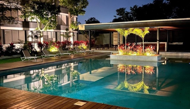 Getaway Rooftop Apartment. Pet Friendly! in Mérida
