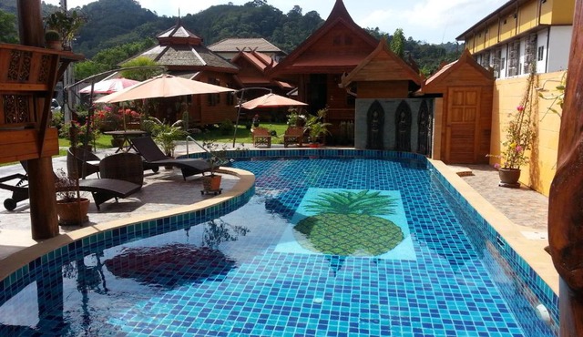 Golden Teak Resort Baan Sapparot in Kamala Beach
