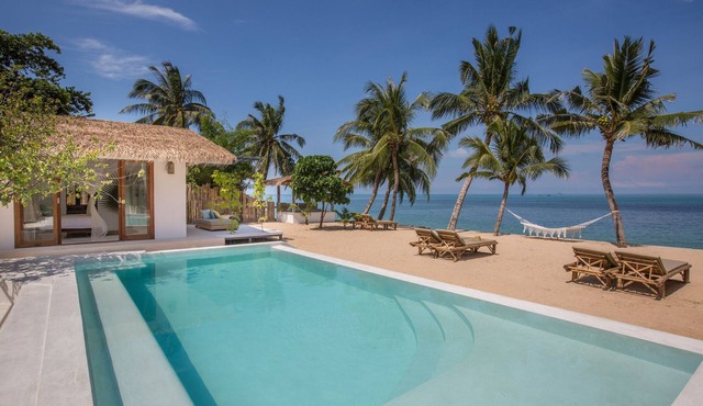 Kya Beach House b/front Pool Sunset in Ko Samui
