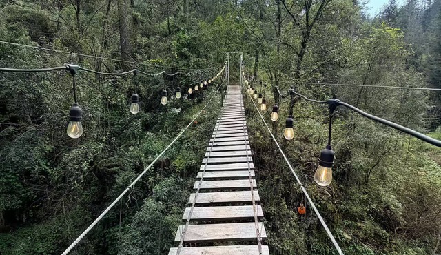 La cabaña 2 del puente colgante in Mineral del chico