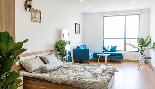 Lovely Apartment * Gym -Pool free* 5 min to Airport