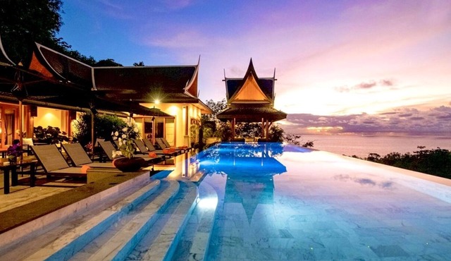 Luxury 9 bedroom villa with Ocean view in Surin Hill in Phuket