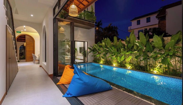 Luxury Hoi An Villa – 4BR & Private Pool, Gym, Workplace