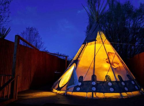 Moab RV Resort Glamping Tipi OK54 in Moab