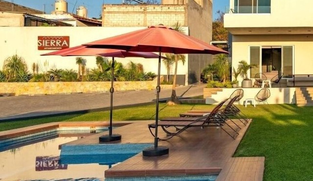 Moderno y céntrico estudio Alberca, gym & rooftop in Oaxtepec