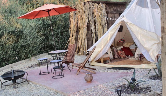 Moroccan Glamping | Jacuzzi | Wine Country in Ensenada