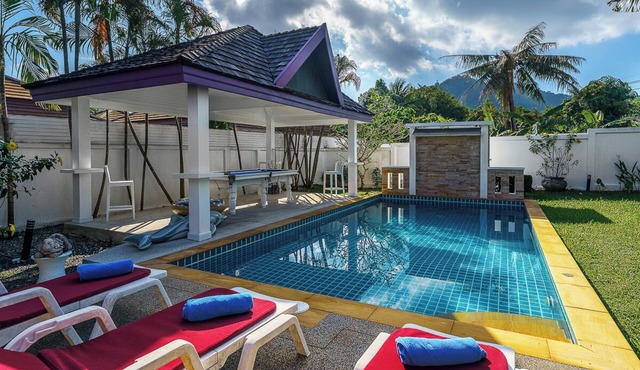 Noksawan - Nice 3BR private pool villa in Tambon Rawai