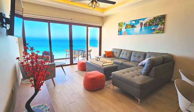OceanDreams 3 BR 2 BA - New Condo - Fantastic Views - Full kitchen in Isla Mujeres
