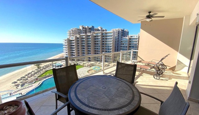 Oceanfront 2‑Bed/2‑Bath at Las Palomas – 2 King Beds, Las Palomas Ocean Front 8th Floor Views! Per. in Puerto Peñasco