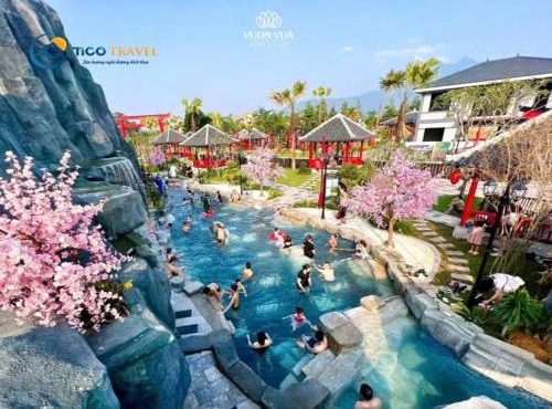 Onsen mineral bath, Vuon Vua, Thanh Thuy, Phu Tho