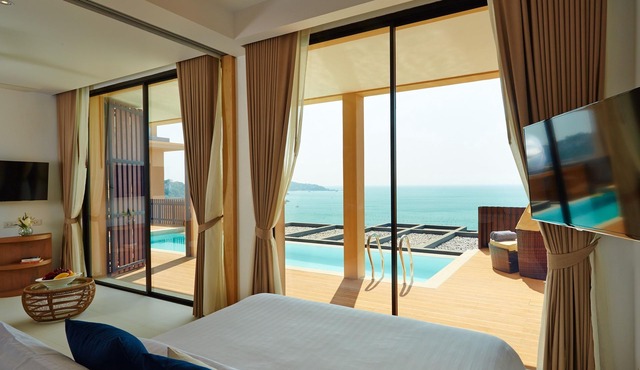 Panoramic Two Bedroom Pool Villa with sweeping ocean view. in Phuket