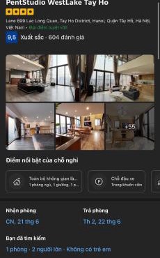 Penstudio Tây Hồ - Queen Room
