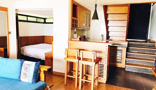 Premium Two-Bedroom Villa with Mountain Balcony