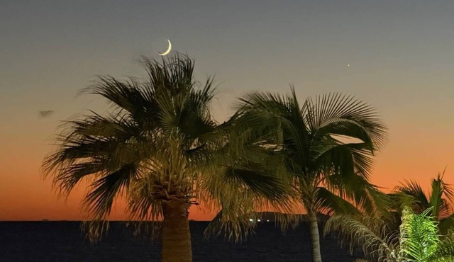 Private 1-Bed Ocean View Suite in Kino Bay up to 4 Guests, Walk to Beaches, Pool in Bahía Kino