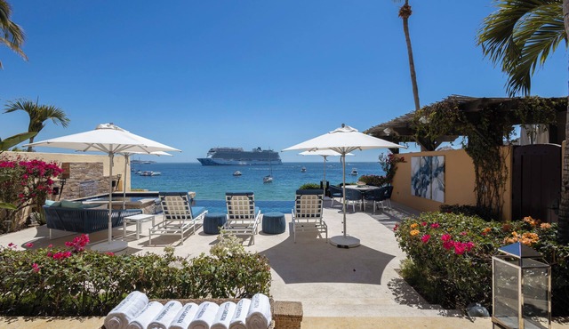 Private Oceanfront Villa at Hacienda Beach Club, Beautiful Remodel, Gorgeous! in Cabo San Lucas