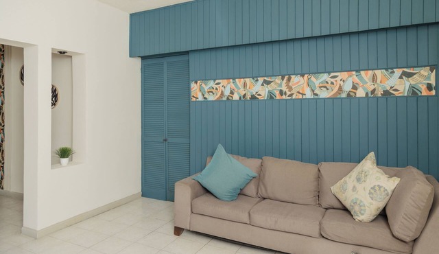 Residence with swimming pool and large patio for families in Monterrey