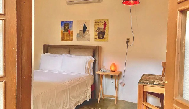 Room #4 two blocks from the Malecon in La Paz