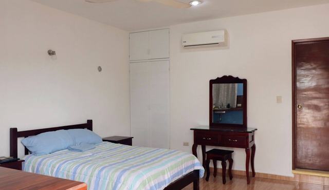 San Román room inside the historic center in Campeche