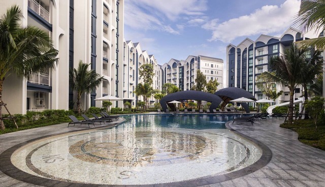 Spacious 2BR at The Title Halo Walk to Nai Yang Beach in Tambon Sa Khu