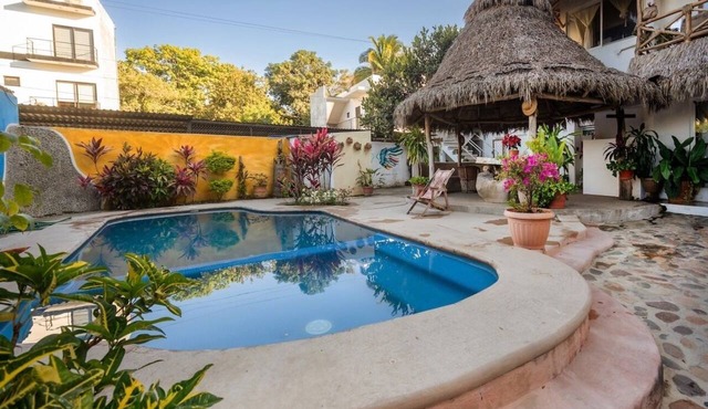 Spacious, Bright Studio with Access to Pool/Terrace 208 in Sayulita