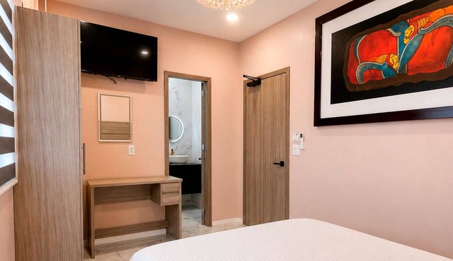 Standard plus room 207 9 minutes from Val'Quirico in Tetlatlahuca